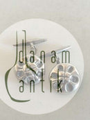 Georg Jensen Sølv Manchetknapper No 4