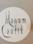 Georg Jensen Sterling Sølv Mirror Ring No 261 med orange månesten