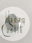 Georg Jensen Sterling Sølv Ring med Sten No 90C