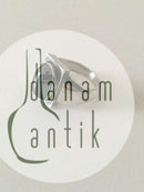 Georg Jensen ヘマタイト付きスターリングシルバー・リング No 84B