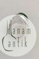 ジョージ ジェンセン スターリング シルバー リング No 46A グリーン アゲート