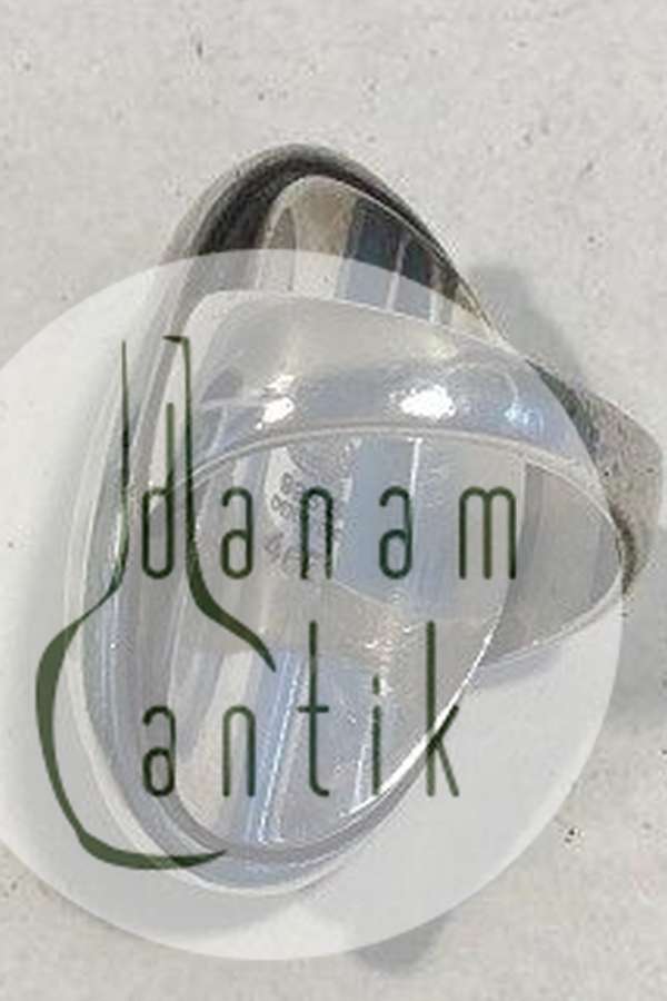 Georg Jensen Sterling Sølv Ring No 46E Hæmatit