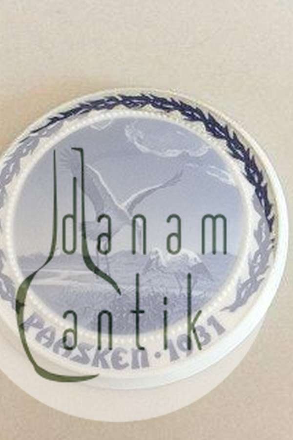 Bing & Grøndahl Påskeplatte fra 1931