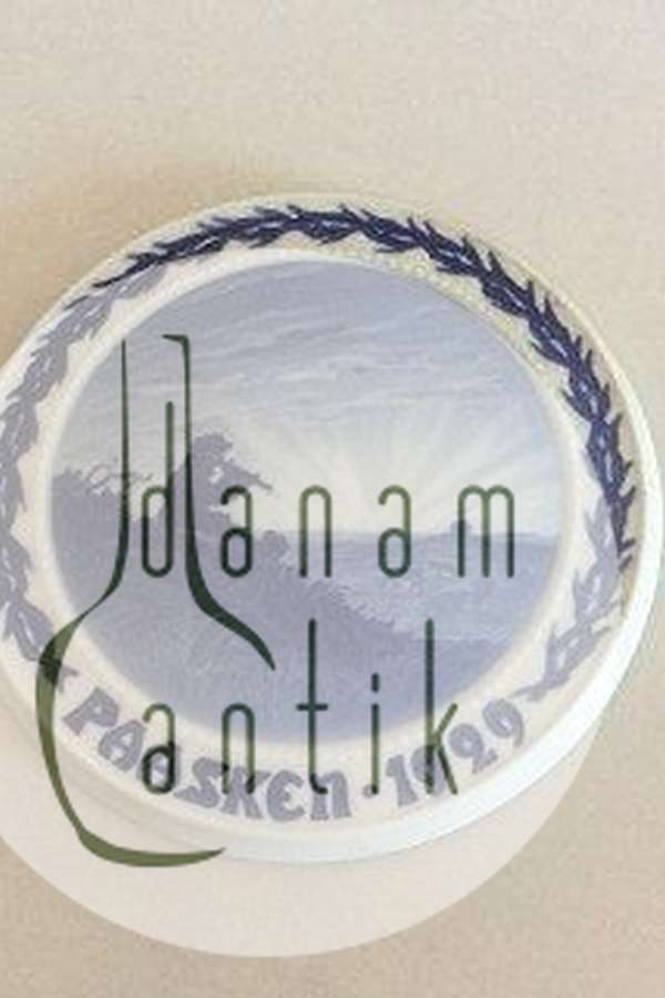 Bing & Grøndahl Påskeplatte fra 1929