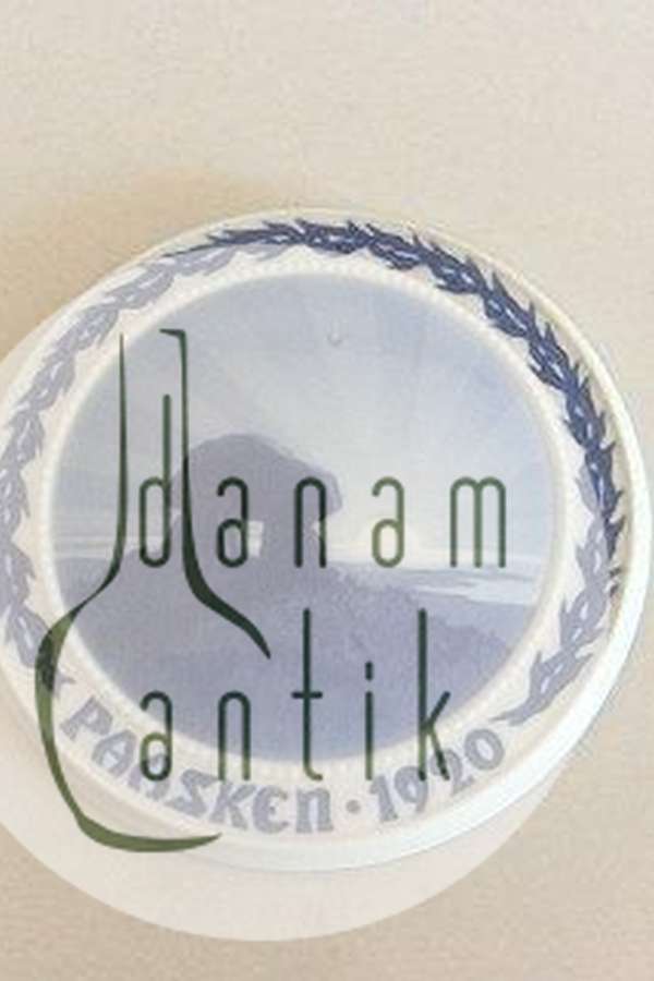 Bing & Grøndahl Påskeplatte fra 1920