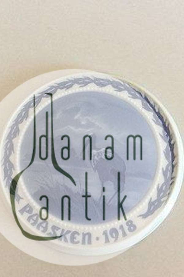 Bing & Grøndahl Påskeplatte fra 1918