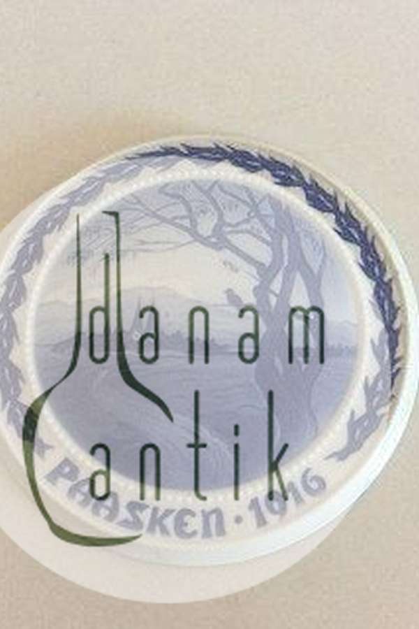 Bing & Grøndahl Påskeplatte fra 1916