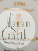 Bing and Grondahl Santa Claus Collection 1996 Plate - Santa in the Orient