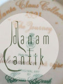 Bing og Grøndahl Santa Claus Collection 1991 Platte - Julemanden på Rejse