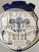 Aluminia Faience Albani Brewery 7 Novbr. 1859-1909 Plate.