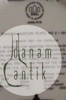 Bing & Grondahl SAS Flyer Platte Nr. 2 1977