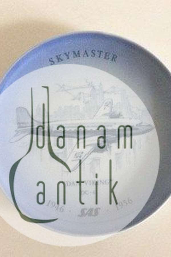 Bing & Grøndahl SAS Flyver Platte No 1 1976