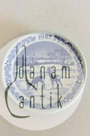 Royal Copenhagen Juleplaquette 1987