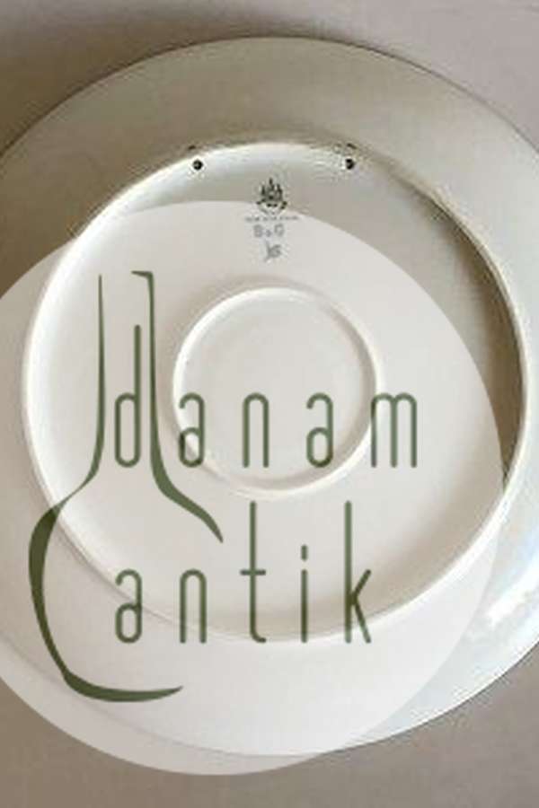 Bing & Grøndahl Stor juleplatte 1910 BG-L1910