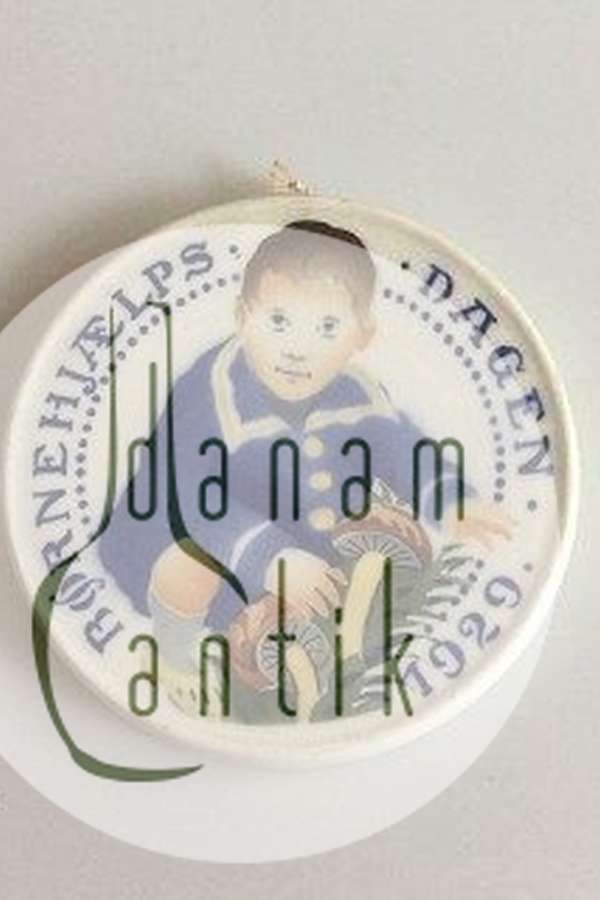 Aluminia Børnehjælps Platte 1929