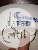 Königlicher Kopenhagener Gedenkteller von 1882 28. Juli 1907 einzigartig entworfen von Frederik Liisberg