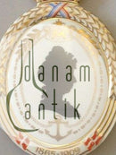 Royal Copenhagen Flora Danica Silhouette Platte Prinsesse Marie No RC-S3