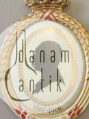 ロイヤルコペンハーゲン フローラダニカ シルエットプレート キングクリスチャンIX No RC-S1