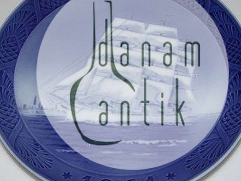 Royal Copenhagen Kgl Juleplatte 1961