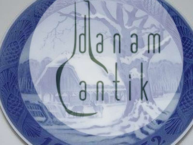 Royal Copenhagen Kgl Juleplatte 1952