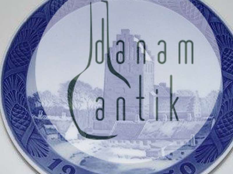 Royal Copenhagen Kgl Juleplatte 1950