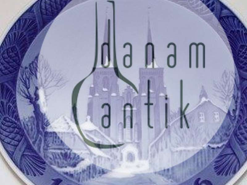 Royal Copenhagen Kgl Juleplatte 1936