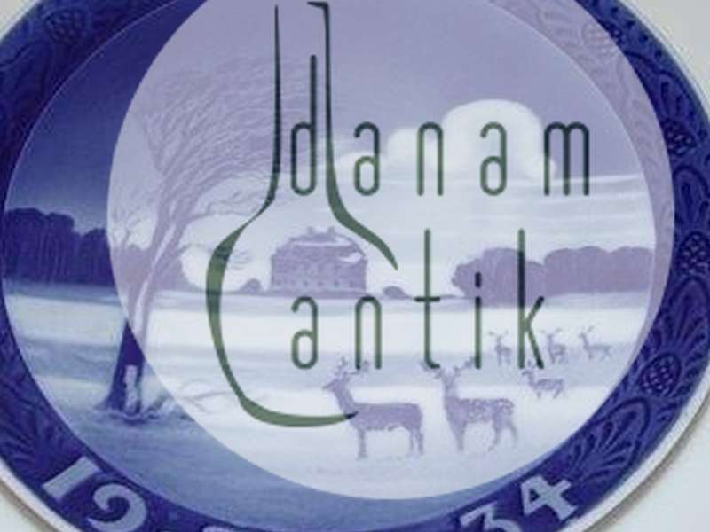 Royal Copenhagen Kgl Juleplatte 1934