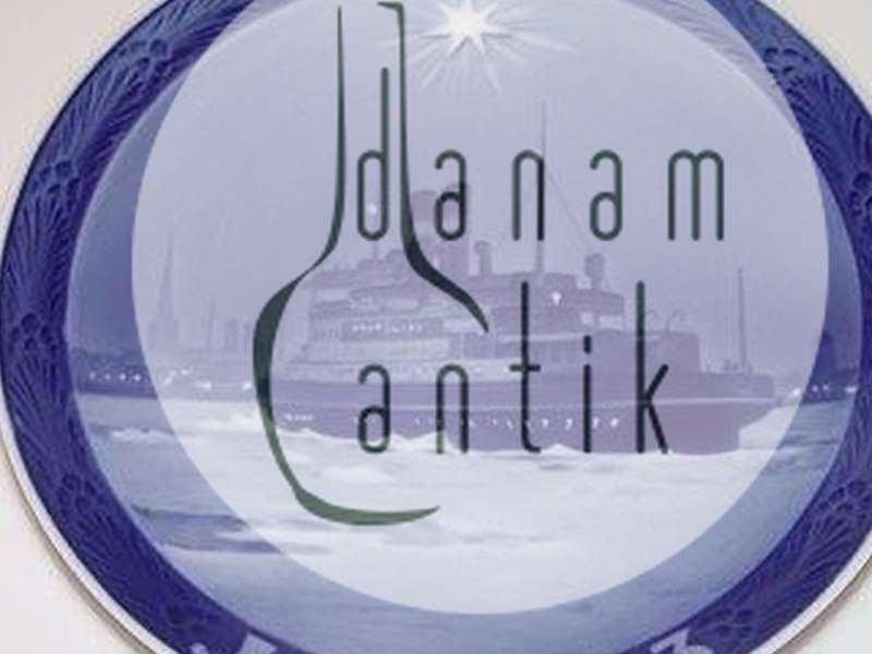 Royal Copenhagen Kgl. Juleplatte 1933