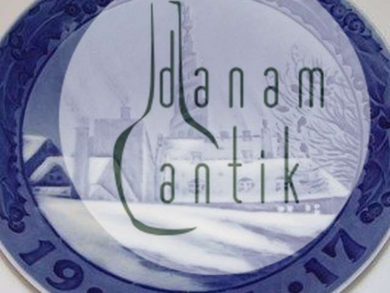 Royal Copenhagen Kgl Juleplatte 1917