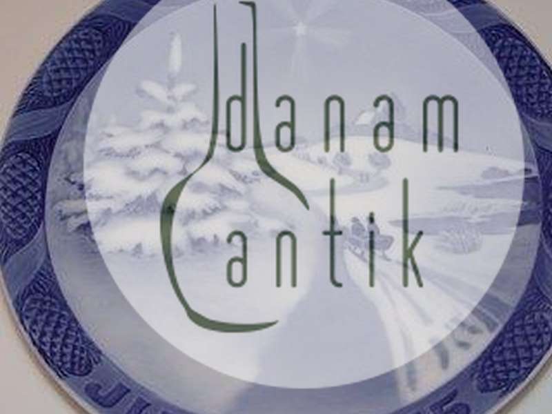 Royal Copenhagen Kgl Juleplatte 1915