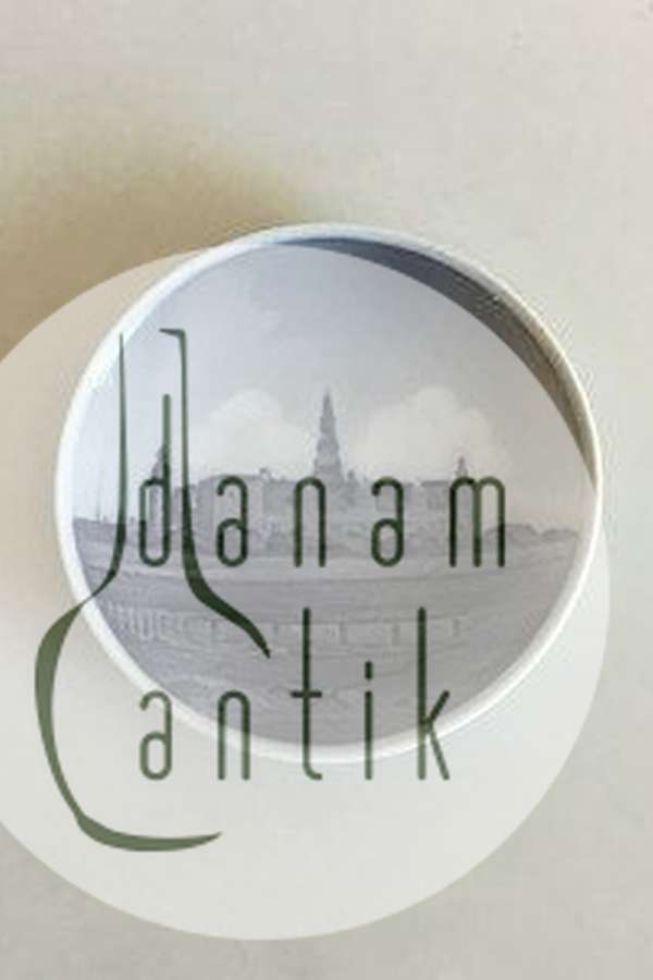 Royal Copenhagen Mindeplatte med Hamlets Kronborg