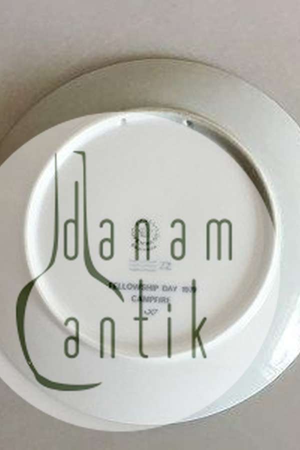 Royal Copenhagen Spejder Platte fra 1979.