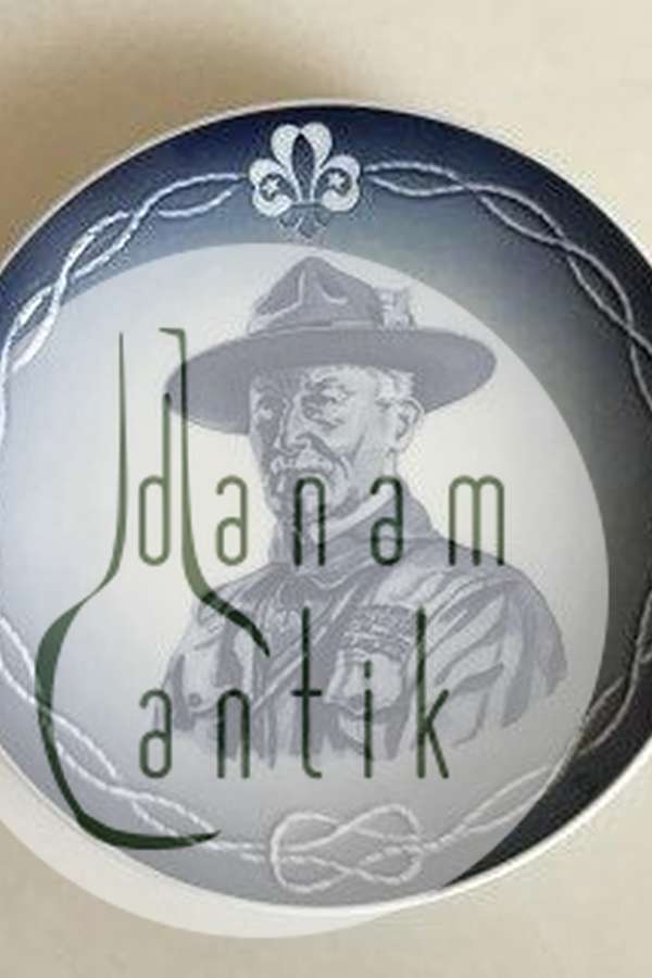 Royal Copenhagen Spejder Scout Platte fra 1978.