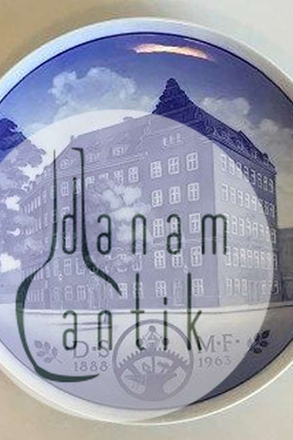 Royal Copenhagen Mindeplatte fra 1963 RC-CM313