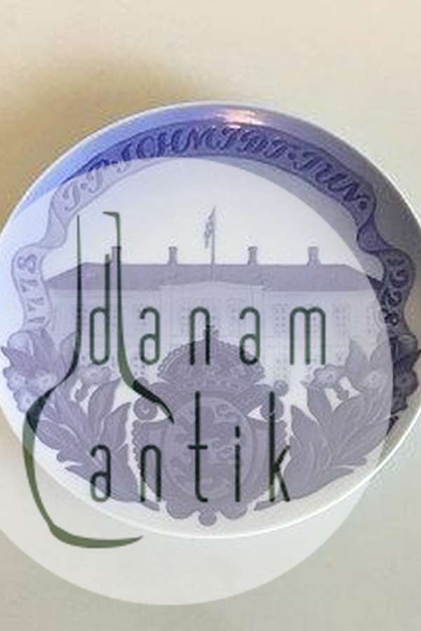 Royal Copenhagen Mindeplatte fra 1928 RC-CM252