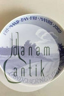 Royal Copenhagen Mindeplatte fra 1927 RC-CM248