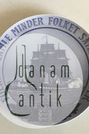 Royal Copenhagen Mindeplatte fra 1926 RC-CM245