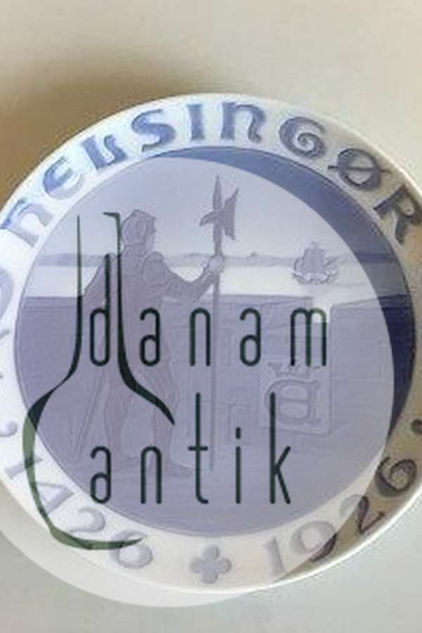 Royal Copenhagen Mindeplatte fra 1926 RC-CM240