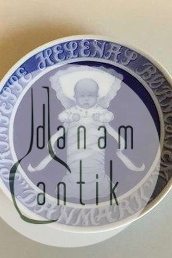 Royal Copenhagen Mindeplatte fra 1923 RC-CM215