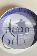 Royal Copenhagen Mindeplatte fra 1922 RC-CM208