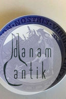 Royal Copenhagen Mindeplatte fra 1918 RC-CM182