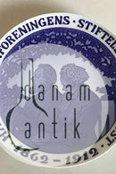 Royal Copenhagen Mindeplatte fra 1912 RC-CM130