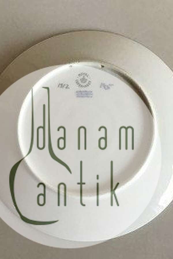 Royal Copenhagen Mindeplatte fra 1912 RC-CM128