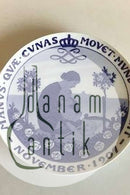 Royal Copenhagen Mindeplatte fra 1907 RC-CM76