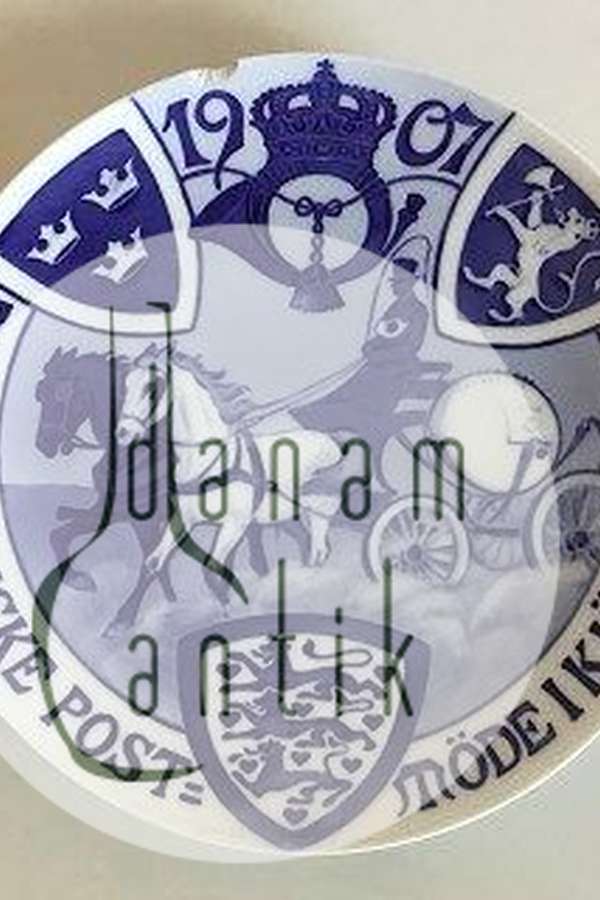 Royal Copenhagen Mindeplatte fra 1907 RC-CM69