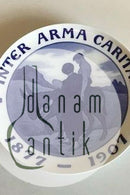 Royal Copenhagen Mindeplatte fra 1907 RC-CM68