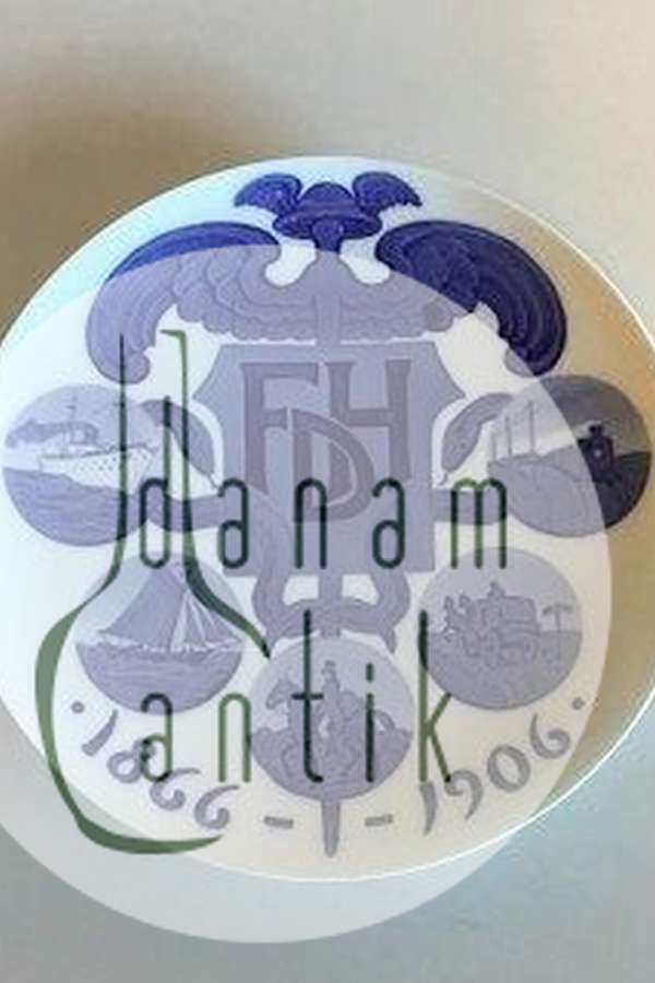 Royal Copenhagen Mindeplatte fra 1906 RC-CM59