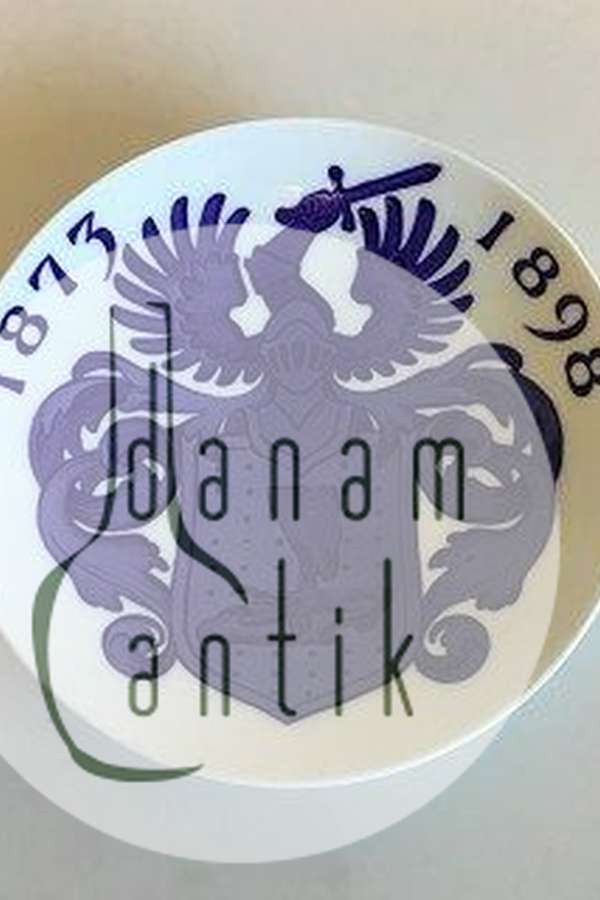 Royal Copenhagen Mindeplatte fra 1898 RC-CM23