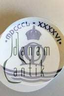 Royal Copenhagen Mindeplatte fra 1896 RC-CM7