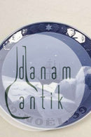 Royal Copenhagen Juleplatte fra 1939 med Fransk indskription "Noel"